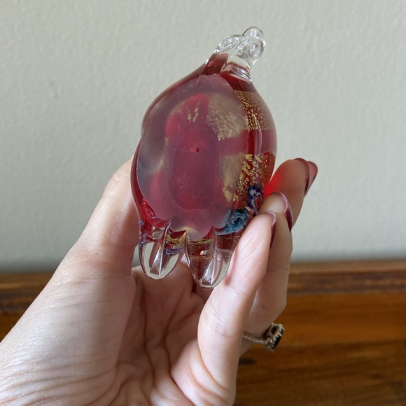 Vintage Murano millefiori Cat Glass Art Figurine Paperweight Decor MCM - Picture 6 of 6